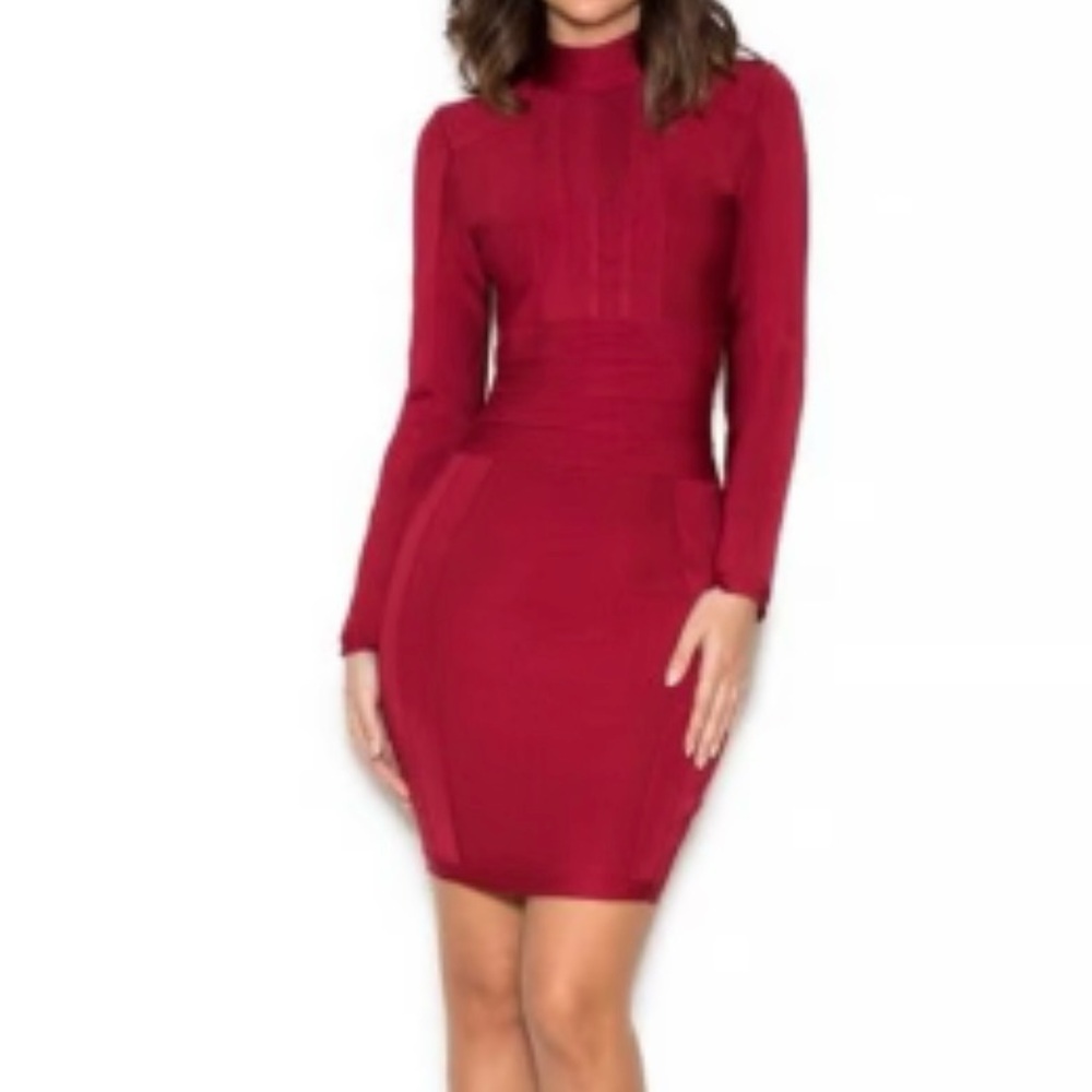 New NWOT HOCB Kammi Bandage Dress XS